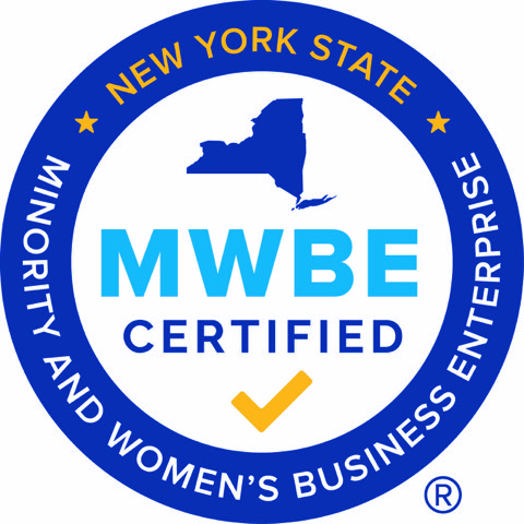 New York State MWBE Certified badge